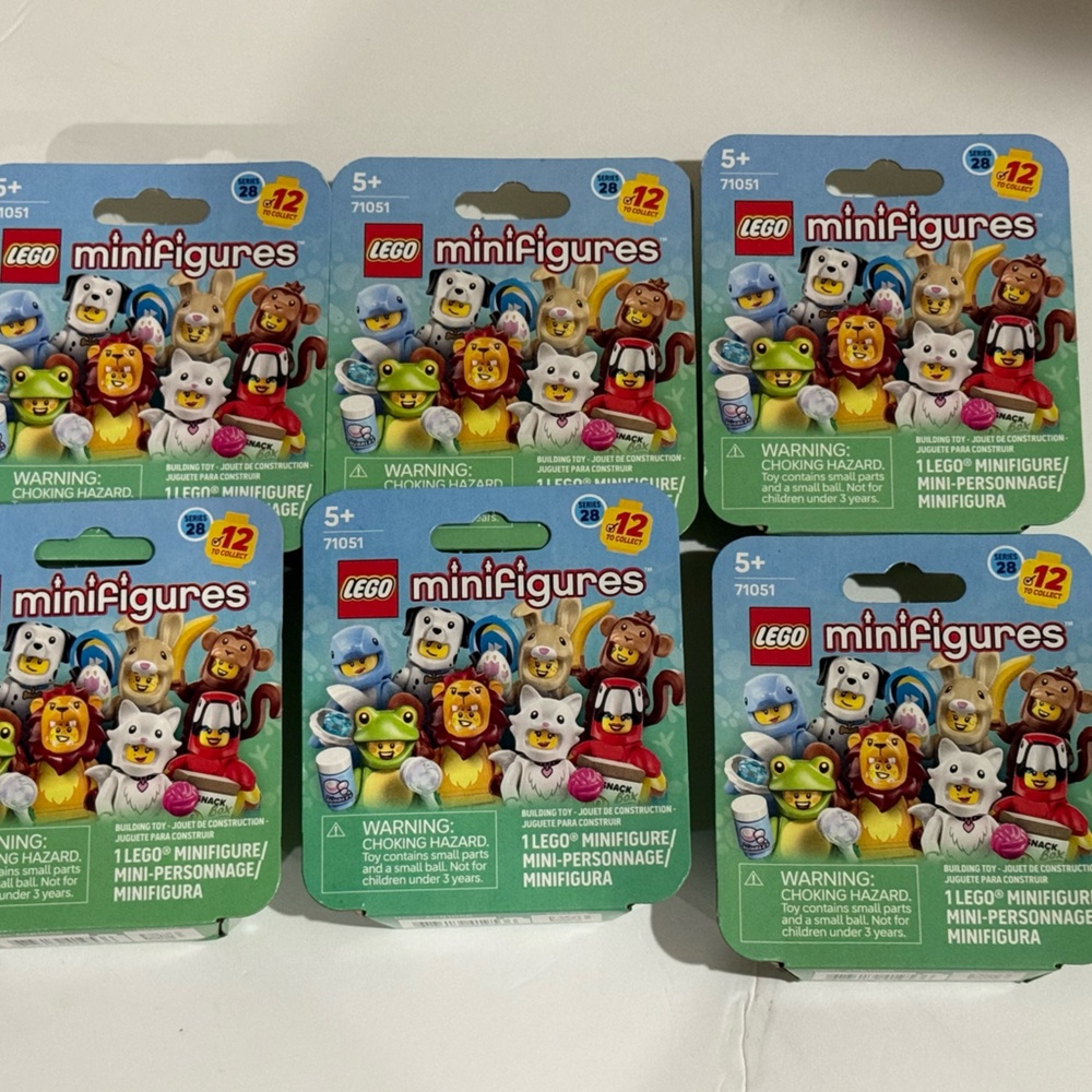 LEGO Minifigures Series 28 set of 6